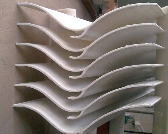 玻璃鋼平板式除霧器