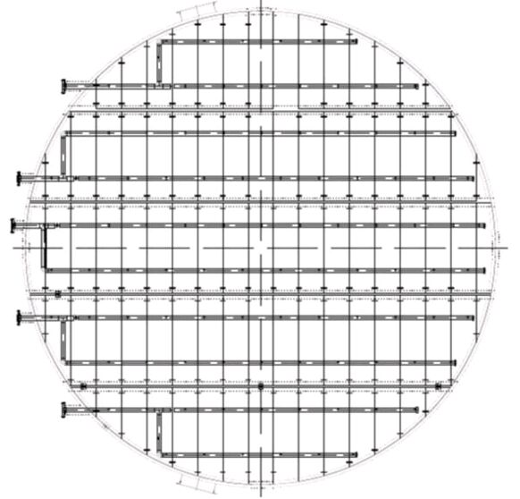脫硫系統(tǒng)三維仿真圖