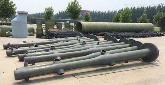 脫硫塔噴淋層施工現(xiàn)場